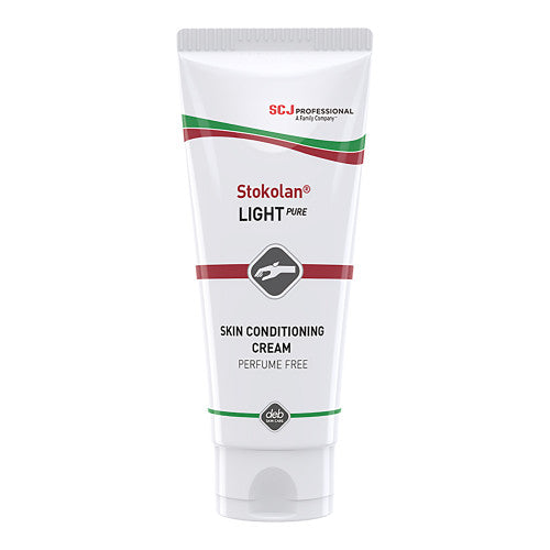 Deb Stokolan Light Pure Skin Conditioning Cream 100ml Pack of 12