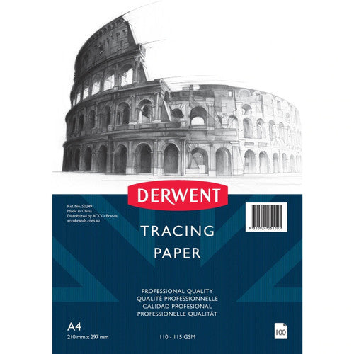 Derwent Professional Tracing Paper 110–115gsm A4