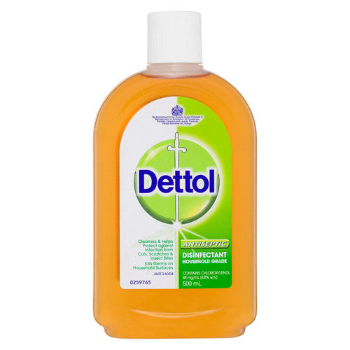 Dettol Classic Antiseptic Liquid 500ml Pack of 6