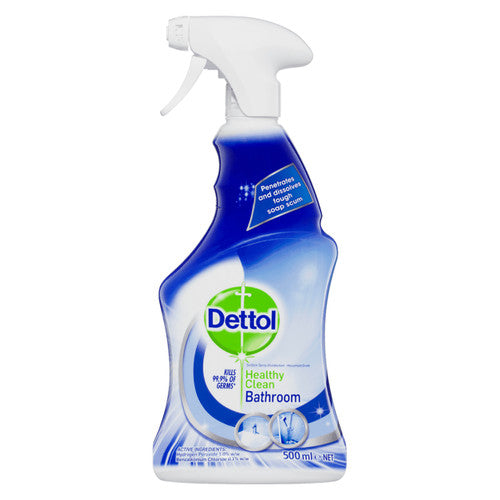 Dettol Healthy Clean Bathroom Spray Trigger 500ml Pack of 6