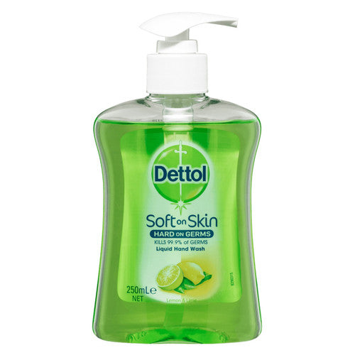 Dettol Liquid Hand Wash Refresh Pump 250ml Pack of 6