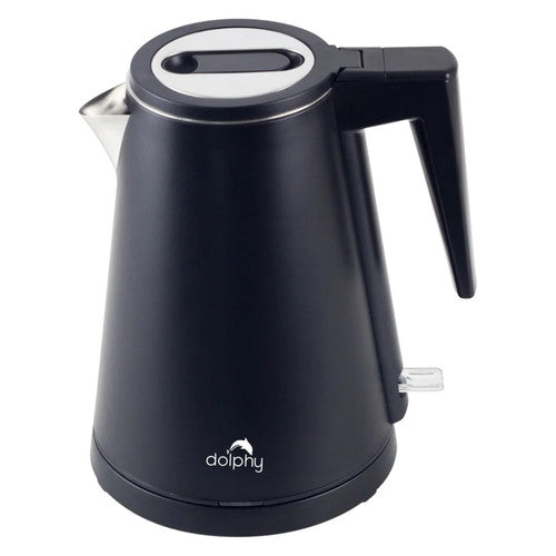 Dolphy 0.8L 304 Stainless Steel Kettle Black
