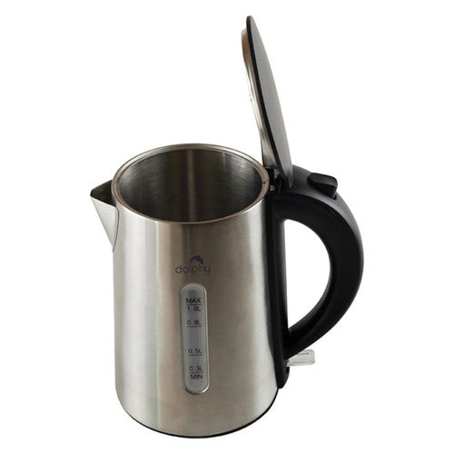 Dolphy 1L Stainless Steel Kettle Brushed Silver