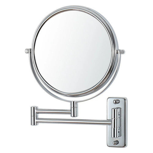 Dolphy 3x LED Magnifying Mirror Wall Mount Silver Chrome