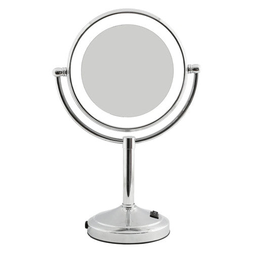 Dolphy 5x LED Magnifying Mirror Tabletop Silver