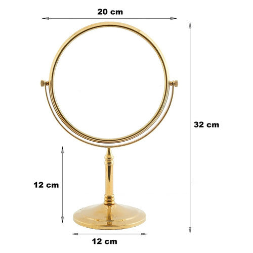 Dolphy 5x Magnifying Mirror Tabletop Golden