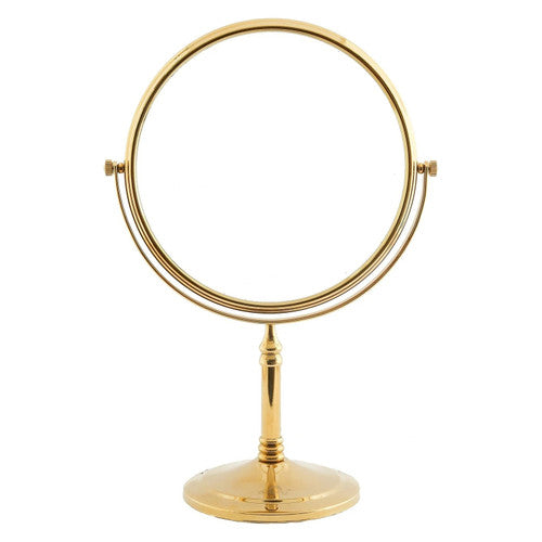 Dolphy 5x Magnifying Mirror Tabletop Golden
