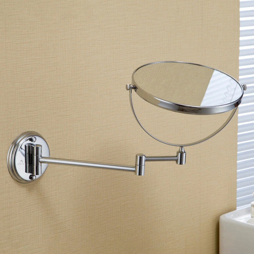 Dolphy 5x Magnifying Mirror Wall Mount Chrome