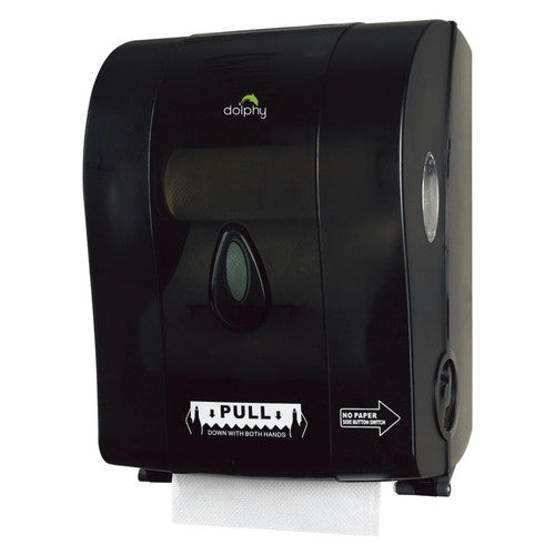 Dolphy Auto-Cut Paper Towel Dispenser Black