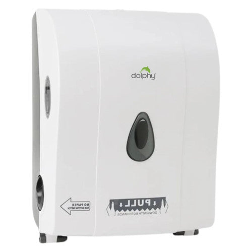Dolphy Auto-Cut Paper Towel Dispenser White