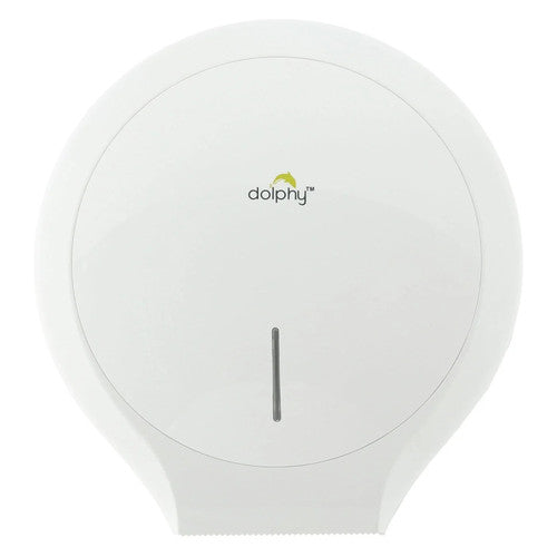 Dolphy Classic Jumbo Toilet Roll Dispenser White