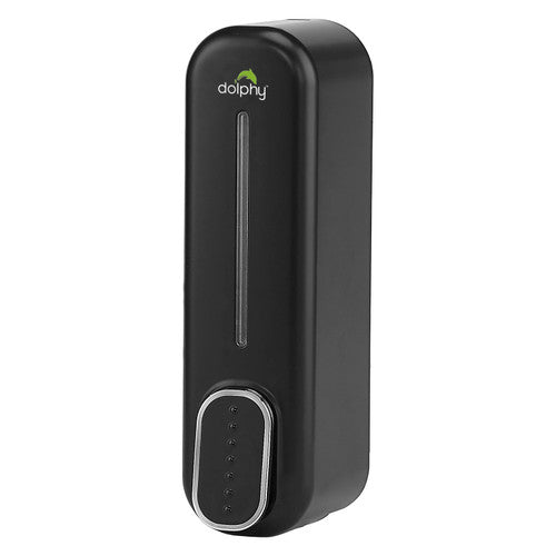 Dolphy Classic Soap and Shampoo Dispenser 300ml Black