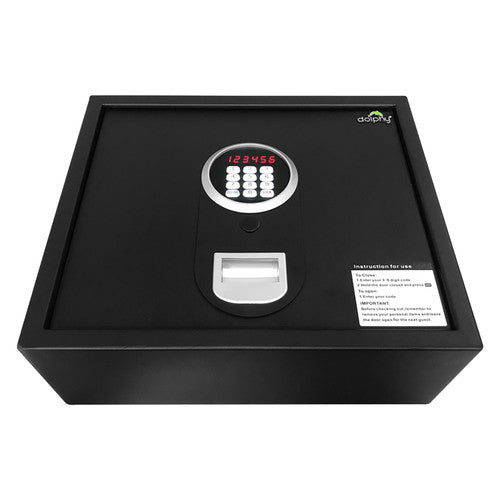 Dolphy Digital Safe Top Open Black