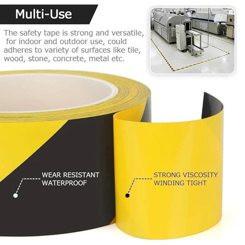 Dolphy Floor Marking Tape Zebra Lines Pack of 5