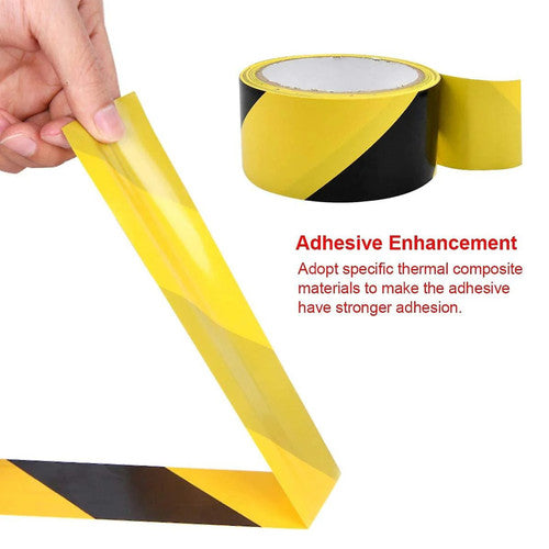 Dolphy Floor Marking Tape Zebra Lines Pack of 5