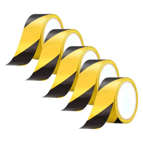 Dolphy Floor Marking Tape Zebra Lines Pack of 5