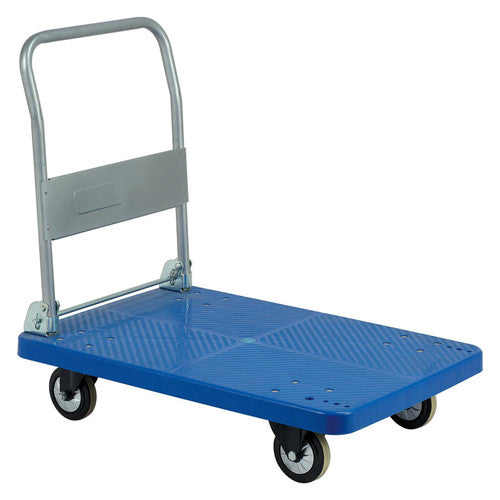 Dolphy Foldable Luggage Trolley Blue