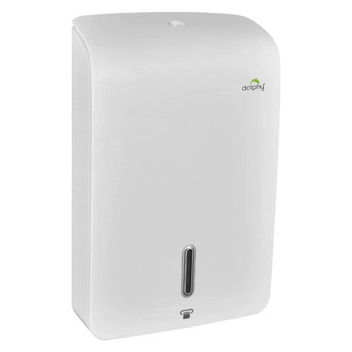 Dolphy Jumbo Plaza Ultraslim Paper Towel Dispenser White