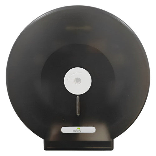Dolphy Jumbo Toilet Roll Dispenser Black