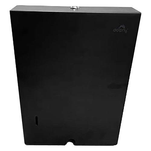Dolphy Lockable Paper Towel Dispenser Black