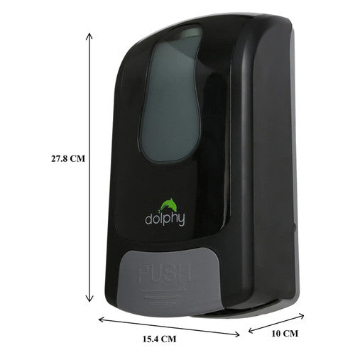Dolphy Manual Foam Dispenser 1000ml Black
