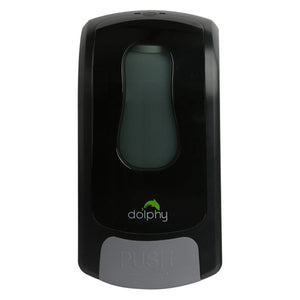 Dolphy Manual Soap-Sanitiser Dispenser 1000ml Black