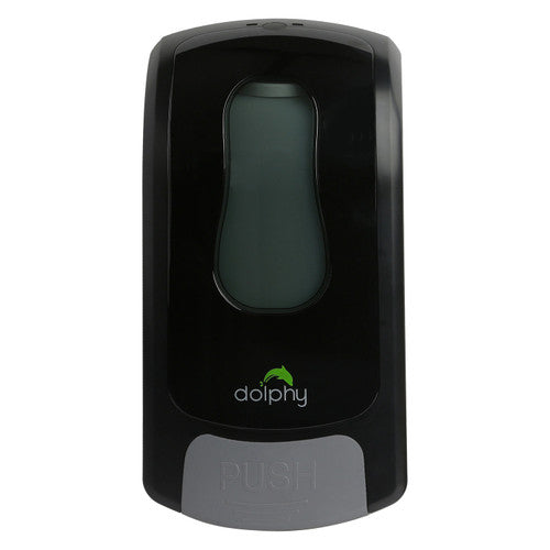 Dolphy Manual Spray Soap-Sanitiser Dispenser 1000ml Black