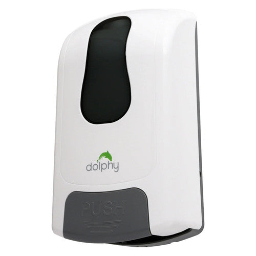 Dolphy Manual Spray Soap-Sanitiser Dispenser 1000ml White