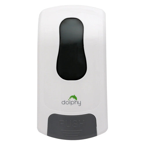 Dolphy Manual Spray Soap-Sanitiser Dispenser 1000ml White
