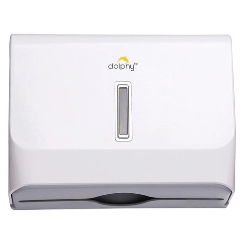 Dolphy Multifold Slimline Paper Towel Dispenser White