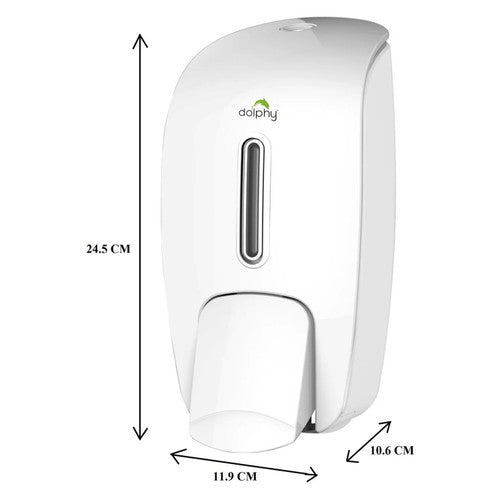 Dolphy Plaza Manual Soap-Sanitiser Dispenser 800ml White
