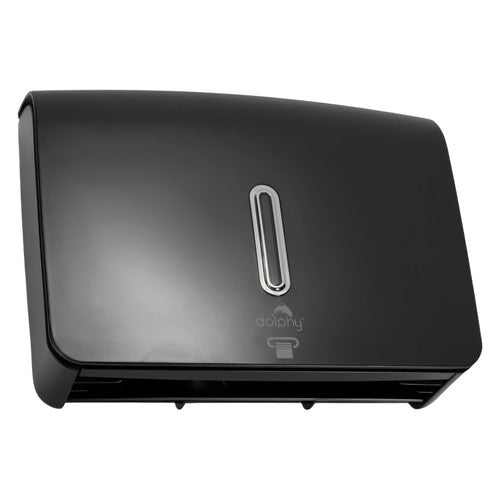 Dolphy Plaza Ultraslim Paper Towel Dispenser Black