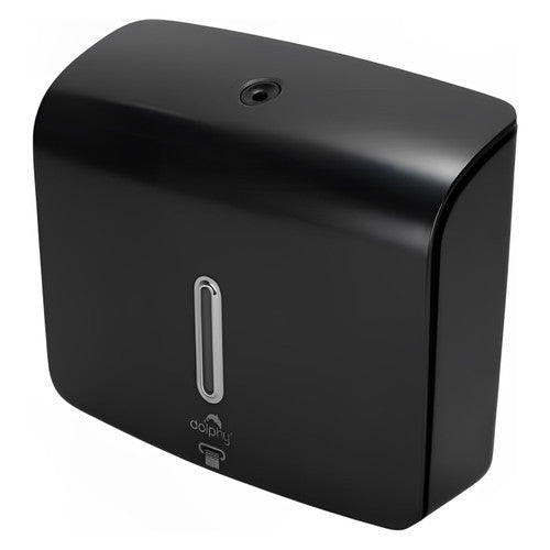 Dolphy Plaza Ultraslim Paper Towel Dispenser Black