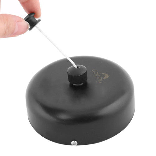 Dolphy Retractable Single Clothesline Black