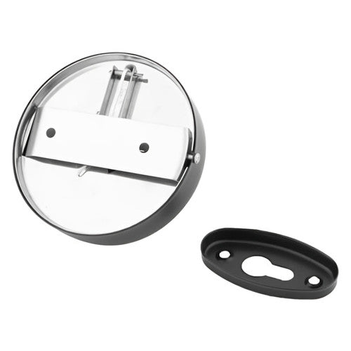 Dolphy Retractable Single Clothesline Black