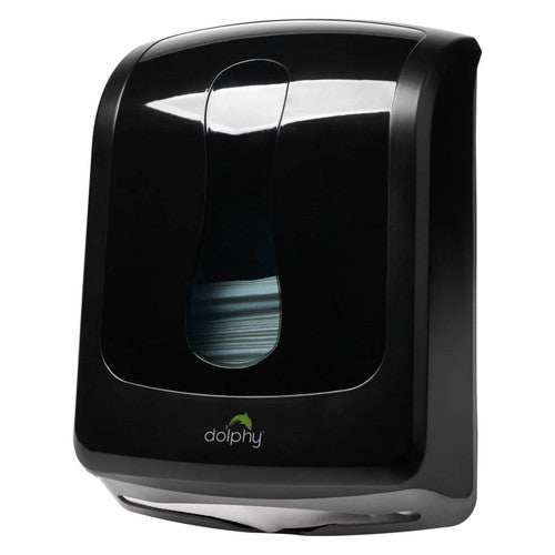 Dolphy Slimline Paper Towel Dispenser Black