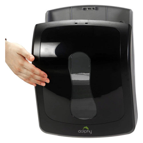 Dolphy Slimline Paper Towel Dispenser Black
