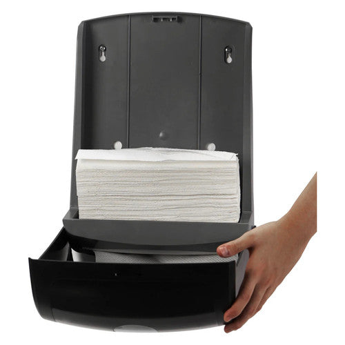 Dolphy Slimline Paper Towel Dispenser Black
