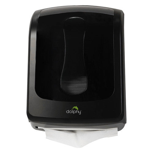 Dolphy Slimline Paper Towel Dispenser Black