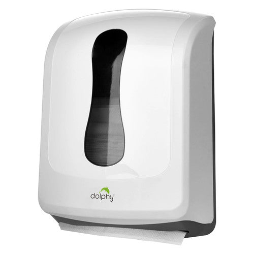 Dolphy Slimline Paper Towel Dispenser White