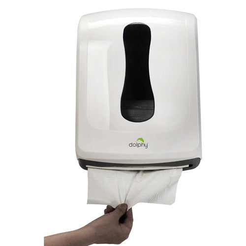 Dolphy Slimline Paper Towel Dispenser White