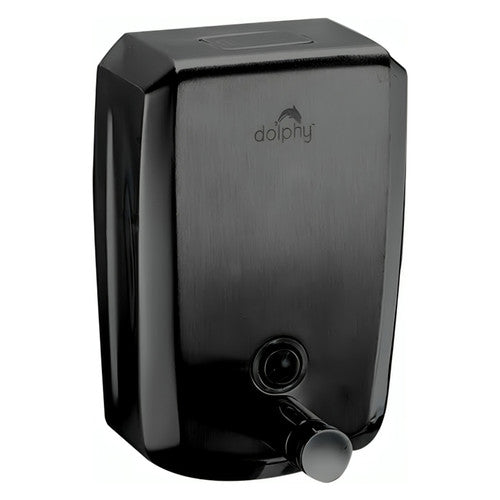 Dolphy Stainless Steel Liquid Soap Dispenser 1000ml Black