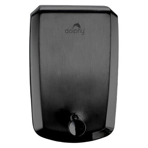 Dolphy Stainless Steel Liquid Soap Dispenser 1000ml Black