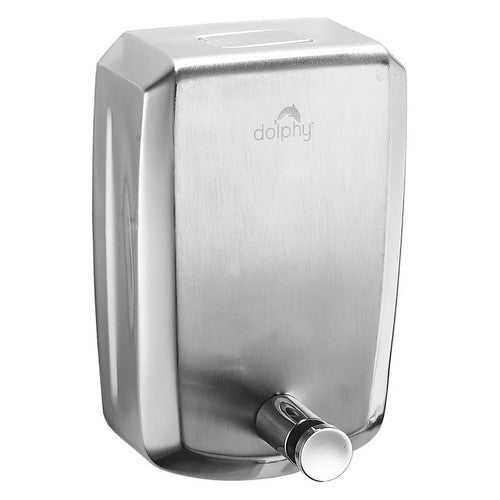 Dolphy Stainless Steel Liquid Soap Dispenser 1000ml Silver