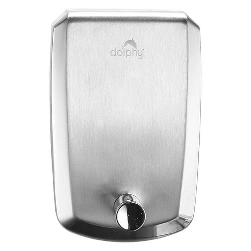 Dolphy Stainless Steel Liquid Soap Dispenser 1000ml Silver