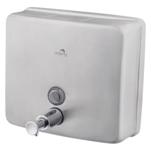 Dolphy Stainless Steel Liquid Soap Dispenser 1200ml Silver