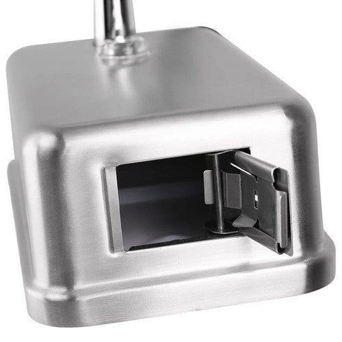 Dolphy Stainless Steel Rectangle Soap Dispenser 1100ml Silver