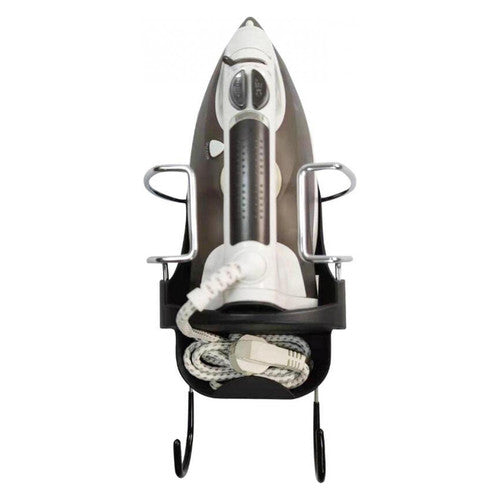 Dolphy Universal Iron Holder and Board Hanger Black