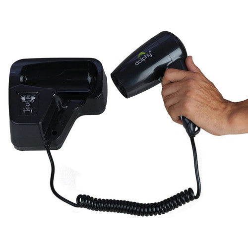 Dolphy Wall Mount Hair Dryer 1200W Black