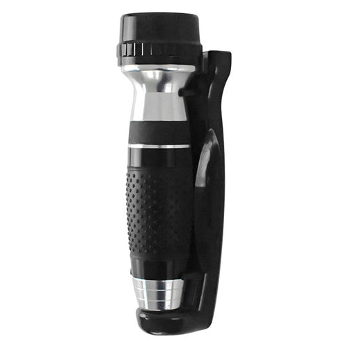 Dolphy Wall Mounted Hotel Emergency Torch Black (3xAA Batteries)
